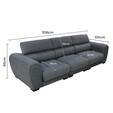 Fabric Easy Clean 2+3 Sofa Set - 8031